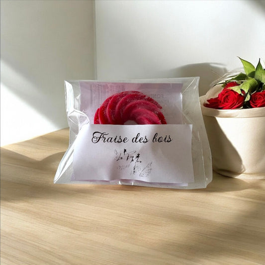 Fondant Parfumé Artisanal Végétal_ Senteur Fraise des bois