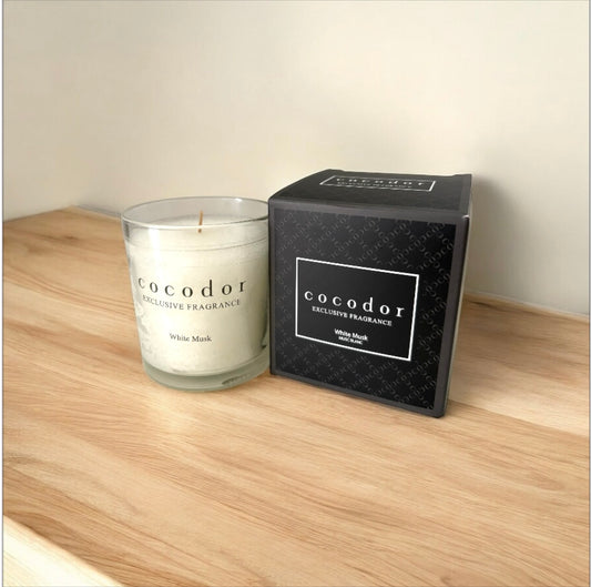 Bougie haut de gamme _White Musk