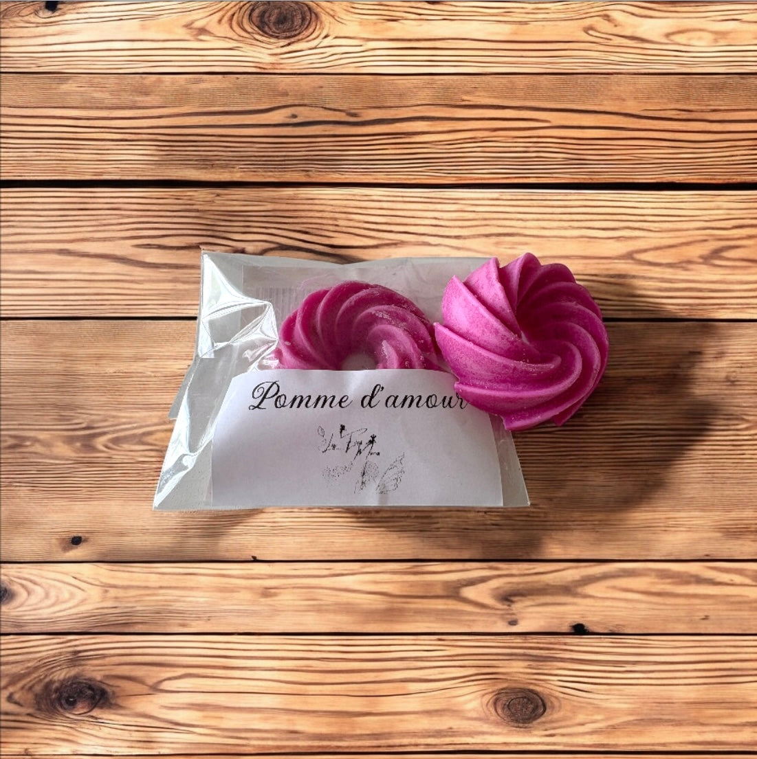 Fondant Parfumé Artisanal Végétal_  Senteur Pomme d'amour