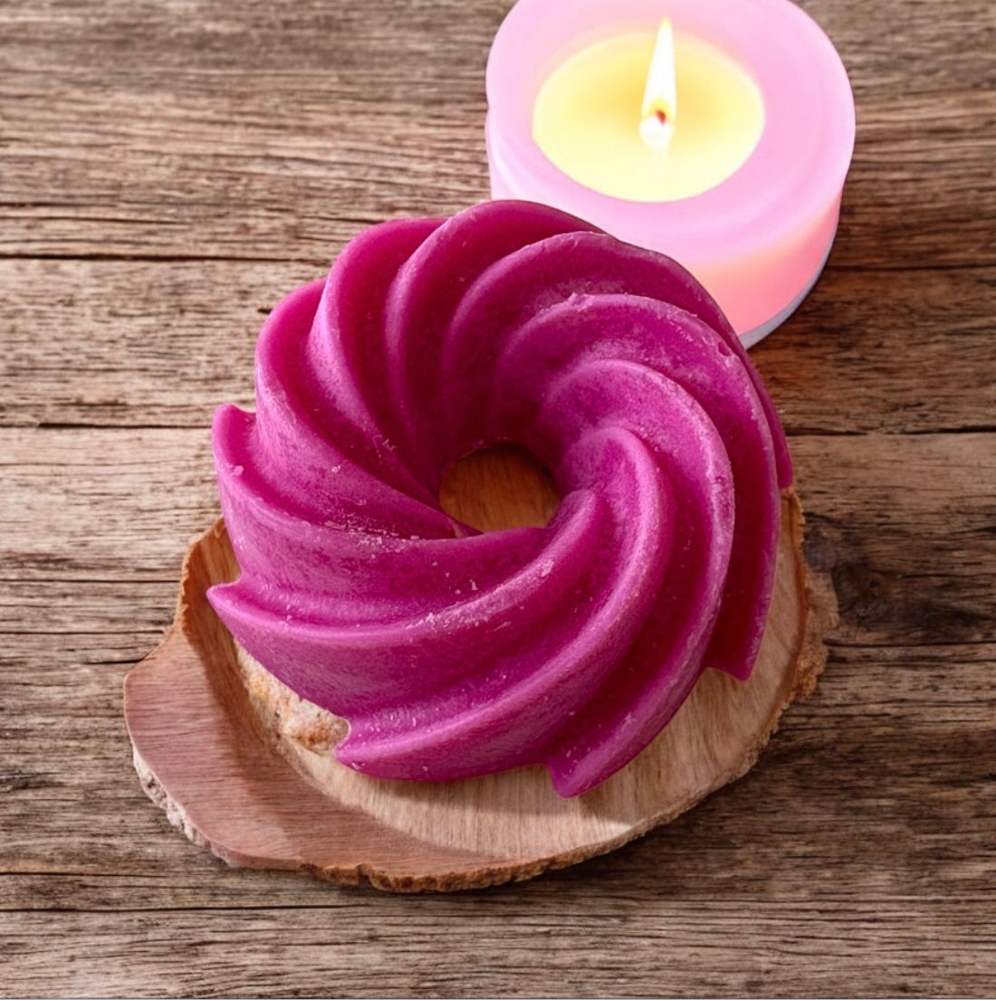 Fondant Parfumé Artisanal Végétal_  Senteur Pomme d'amour