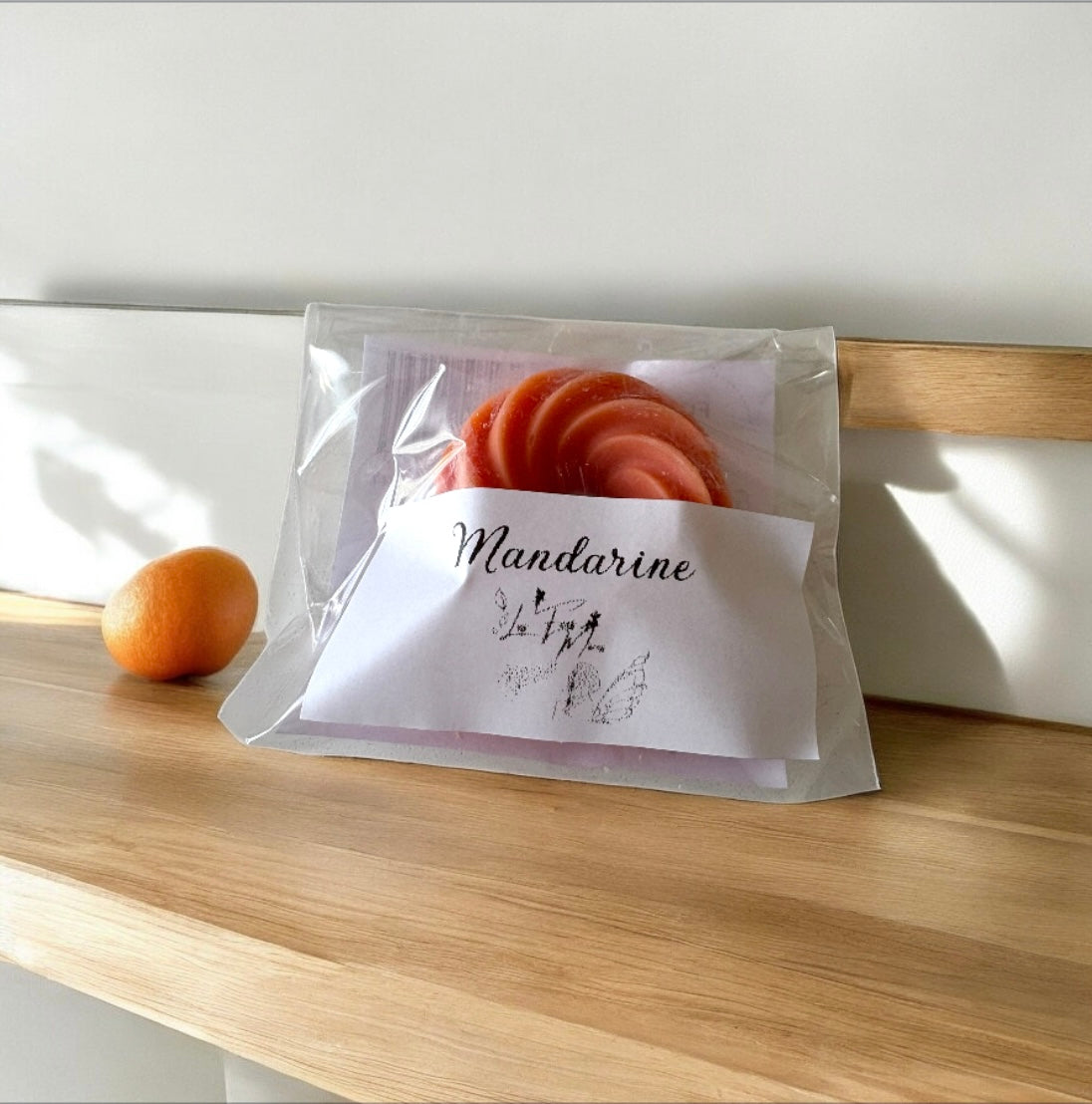 Fondant Parfumé Artisanal Végétal_Senteur Mandarine