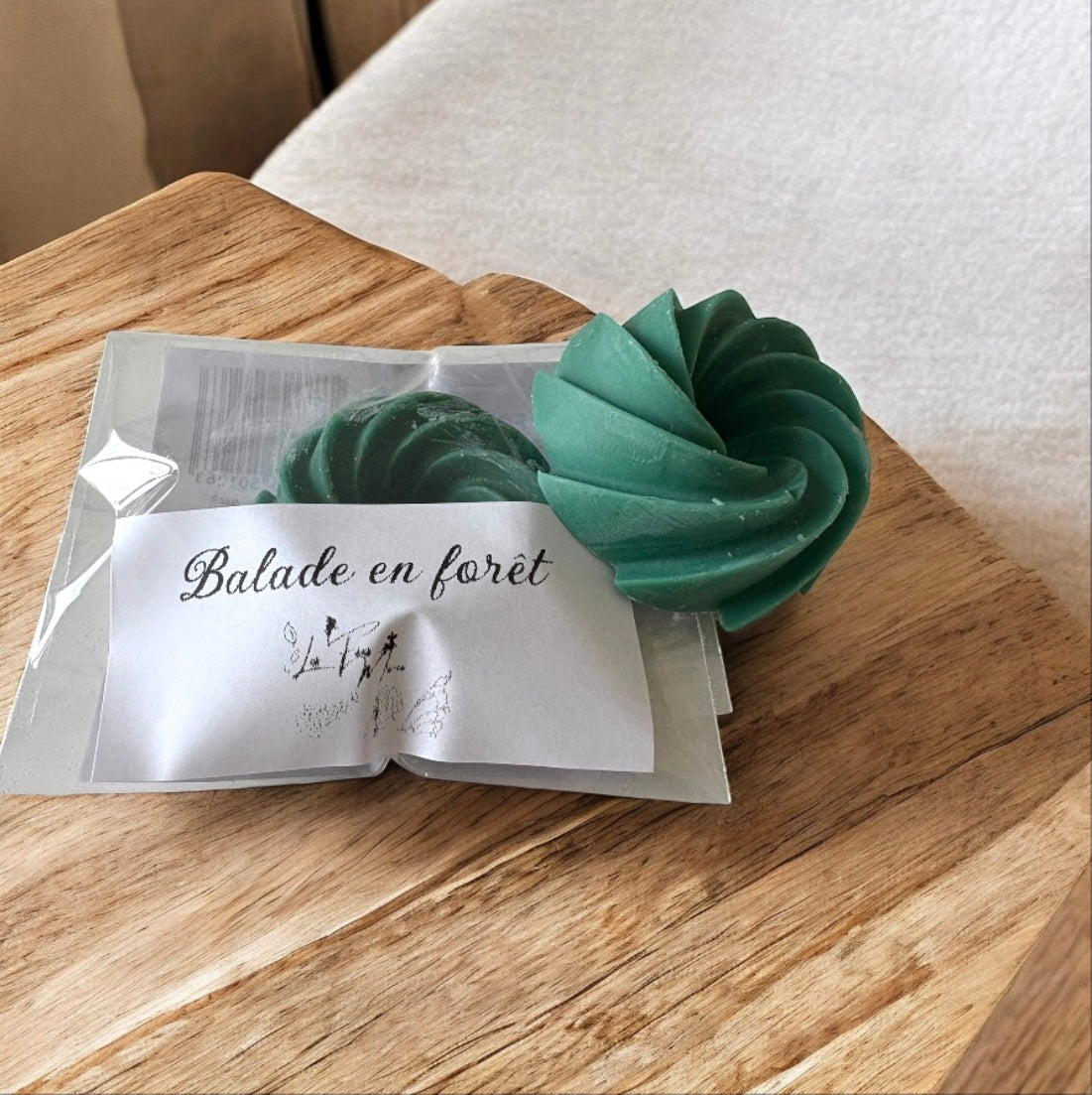 Fondant Parfumé Artisanal Végétal_ Senteur Balade en forêt