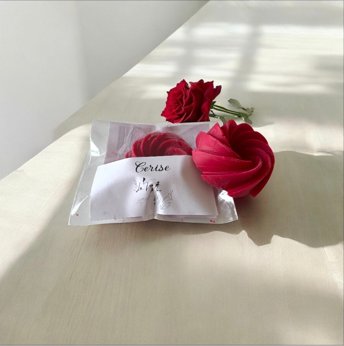 Fondant Parfumé Artisanal Végétal_ Senteur Cerise