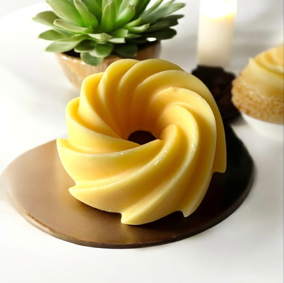 Fondant Parfumé Artisanal Végétal_ Senteur Citron meringué